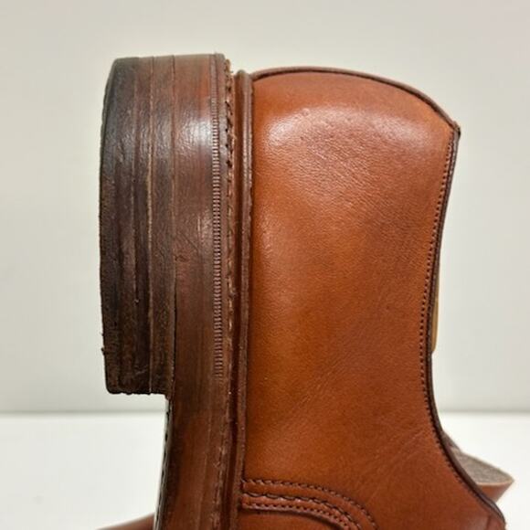 VTG RARE Tricker's Tramping Shoe Brown Derby 7278 Benchmade England UK 9 / US 10 - Picture 10 of 10